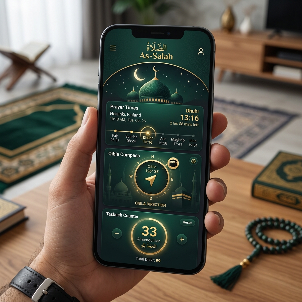 As-Salah Premium Interface